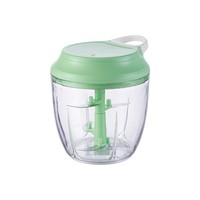 Mini hachoir manuel multifonction de haute qualité pour cuisine, coupe-légumes, pommes de terre, ail, viande, mélangeur, outil en plastique et acier
