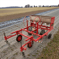 Machine à laminer et à paumer les patates douces et les piments Yuming à haute productivité, avec irrigation goutte à goutte