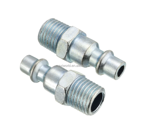 Acoplador Rápido de Tubo ARO Americano SH, Acoplador de Acero Galvanizado para Compresor de Aire, Bomba de Aire para Neumáticos, Herramienta Neumática - Product Image 3
