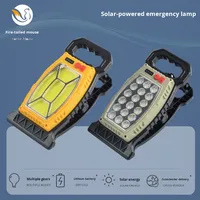 Lumière solaire de secours extérieure à clipser IP65 pour le camping de cour de villa pour l'extérieur