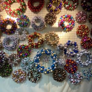 Ghirlande della sfera di natale della decorazione domestica dell'interno di alta qualità 40cm per la decorazione d'attaccatura della porta d'ingresso - Product Image 6