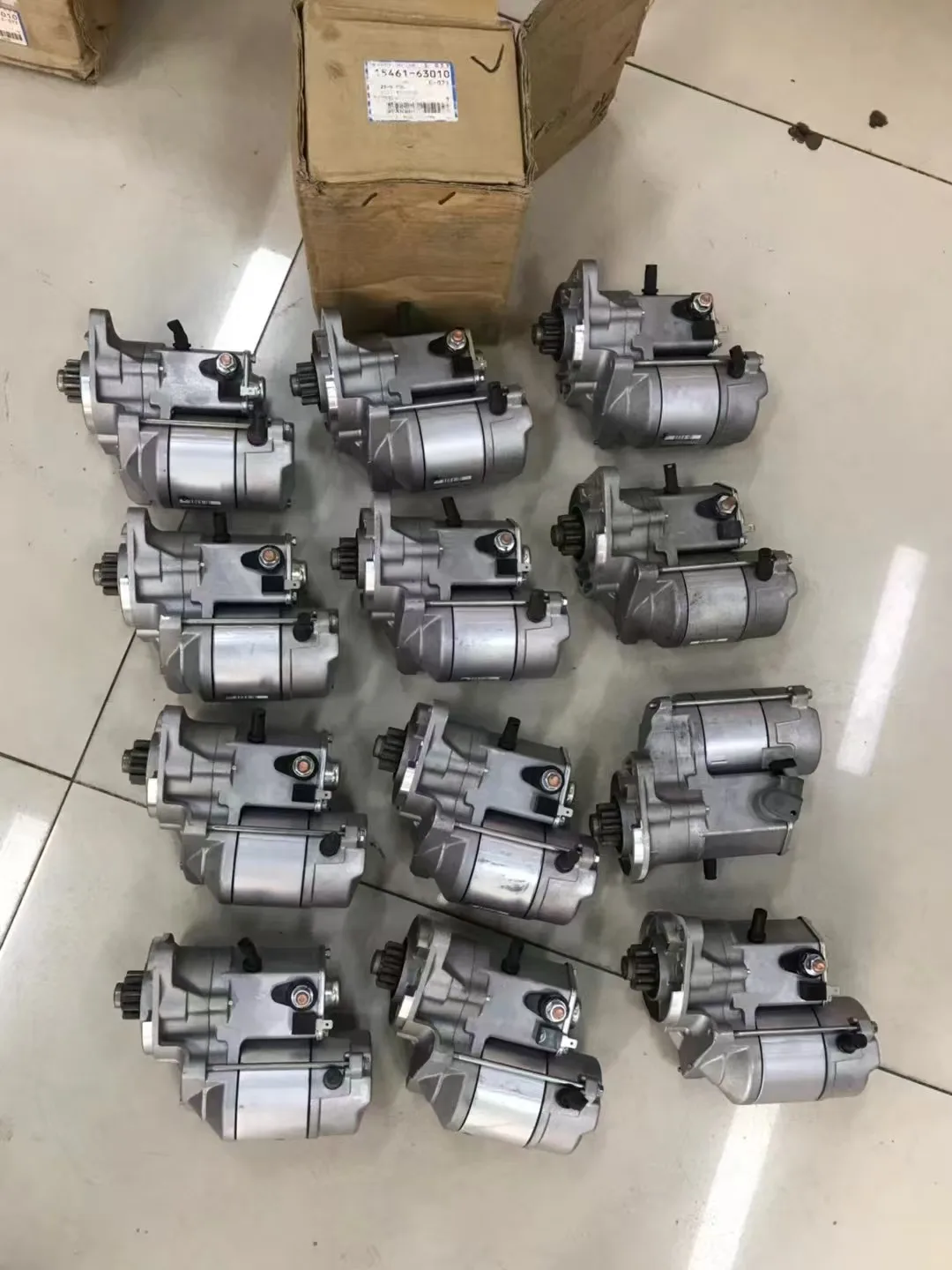 D1503 D1703 V2003 Diesel Denso Starter Motor 15461-63010 15461