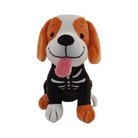 OEM et ODM Poupée d'horreur d'Halloween de 8 pouces en provenance de Chine Pingouin mignon Chien Lapin Vache Chien Peluche Halloween Elements Rempli PP Coton