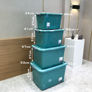 Tốt Sản phẩm bán chạy hộp lưu trữ <span class=keywords><strong>container</strong></span> nhựa Organizer Home nhựa lưu trữ <span class=keywords><strong>Box</strong></span> với nắp đậy - Product Image 2