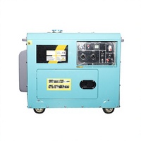 VISION 6000W Generator Diesel Portabel Senyap 6KW Genset Cadangan Rumah Tangga Starter Elektrik Fasa Tunggal ATS 50/60Hz DG7500LN
