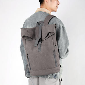 Sac à dos de voyage moderne personnalisé, extensible, à enroulement, pour ordinateur portable, sac à dos urbain pour la randonnée, sac à dos à enroulement pour hommes - Product Image 5