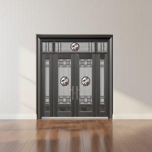 Puerta de Entrada de Lujo con Aislamiento Térmico Antirrobo para Villa, Apartamento, Hotel - Product Image 5