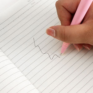 O & Q creativo Kawaii penna Gel di Silicone 0.5mm nero blu materiale di gomma di Design mostro preferito per bambini per articoli di cancelleria - Product Image 5