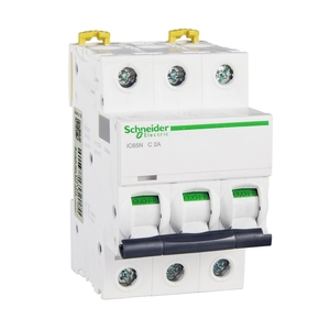 Disjoncteur miniature Schneider IC65N 3P C3A A9F18303 3P C3A - Product Image 1