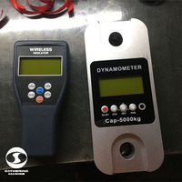Dynamomètre électronique marin sans fil Davit pour sacs de poids d'eau, capacité 1-200T, avec cellule de charge pour sacs de poids d'eau