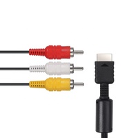 Câble de communication audio-vidéo pour consoles de jeux PS2 PS3
