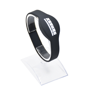 Fcc chứng nhận biểu tượng tùy chỉnh 13.56MHz RFID Vòng đeo tay Silicone dây đeo cổ tay - Product Image 3