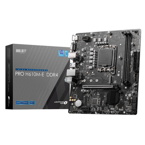 Carte mère PRO H610M-E DDR4 LGA1700 M-ATX avec prise en charge M.2 SATA pour processeurs de 12e et 13e génération – Vente en gros - Product Image 6