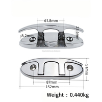 Accessoires de quai et de pont pour bateaux, kayaks et embarcations marines : Crampons de tirage pliables sur mesure pour voiliers, quincaillerie pour cordes et amarrage