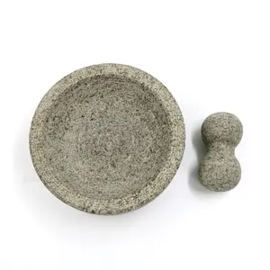 Giá rẻ giá phong cách hiện đại Granite chày vữa cho gia vị muối Máy xay