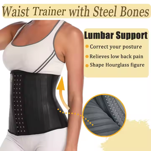 Ceinture amincissante colombienne en latex en forme <span class=keywords><strong>de</strong></span> W pour le bas du dos, gaine <span class=keywords><strong>de</strong></span> maintien pour l'entraînement et la perte <span class=keywords><strong>de</strong></span> poids - Product Image 5