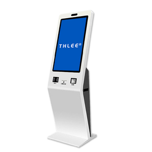 Totem de gestion de file d'attente au sol de 21.5 pouces stand tactile <span class=keywords><strong>LCD</strong></span> libre-service kiosque d'affichage publicitaire - Product Image 6
