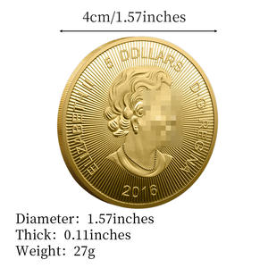 Stok Kanada Hatıra Parası Demir Yüksek Rölyef 3D Özel Tasarım Koleksiyon Dekoratif Süs Hediyelik Premium - Product Image 4