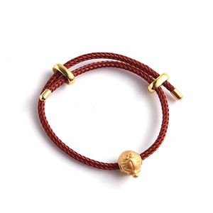 Joyería de Moda, Pulseras de la Amistad Feng Shui, Pulsera de Mano de Acero Inoxidable Chapada en Oro y Plata para Mujer - Product Image 6