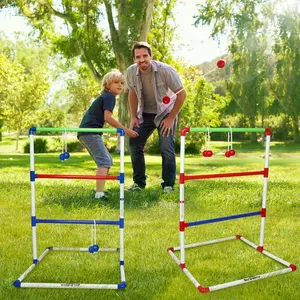 Jeu de lancer de balles d'échelle Intérieur Extérieur Balle de golf Famille Jeux d'arrière-cour pour adolescents Adultes Jeu interactif