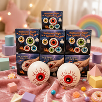 Nouveau produit transfrontalier en stock : Ensemble de jouets à presser en TPR Teenie Jack-Glow pour maison hantée d'Halloween, pour les 14 ans et plus
