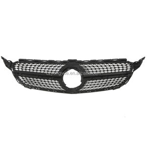 Grille avant <span class=keywords><strong>diamant</strong></span> argent noir ciel étoile Style <span class=keywords><strong>calandre</strong></span> pour <span class=keywords><strong>Mercedes</strong></span> Benz <span class=keywords><strong>classe</strong></span> <span class=keywords><strong>C</strong></span> <span class=keywords><strong>W205</strong></span> Version inférieure 2019 2020 2021 2022 2023 - Product Image 5