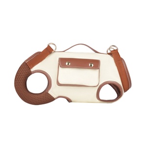 Wakytu İngiltere Modern Köpek ve Kedi Taşıma Çantası Tek Omuzlu Kanvas Sırt Çantası Nefes Alabilen Taşınabilir 7.5kg Kapasiteli - Product Image 6