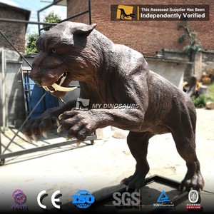 Mi Dino Museo Estatua <span class=keywords><strong>de</strong></span> la Edad <span class=keywords><strong>de</strong></span> Hielo tamaño <span class=keywords><strong>de</strong></span> la vida Animal estatua <span class=keywords><strong>dientes</strong></span> <span class=keywords><strong>de</strong></span> <span class=keywords><strong>sable</strong></span> - Product Image 2