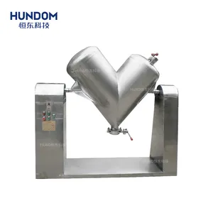 stainless steel V Shape Rotating Drum Powder Mixer,V shape Industrial Rotating Drum Milk Powder Mixer