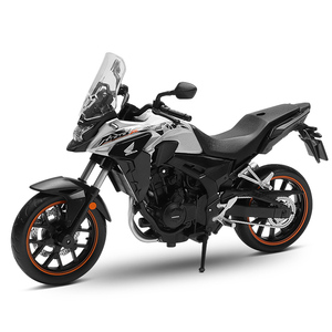 Modèle <span class=keywords><strong>miniature</strong></span> <span class=keywords><strong>de</strong></span> <span class=keywords><strong>voiture</strong></span> <span class=keywords><strong>de</strong></span> type CB400X Adventure ADV en alliage <span class=keywords><strong>de</strong></span> zinc, avec portes et roues ouvrables, cadeau unisexe - Product Image 1