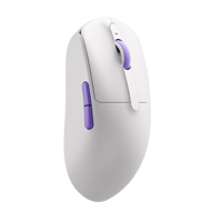 AKKO Dash Gaming Mouse untuk Tangan Kanan 5-Tombol 40g Ultra-ringan Nordic 54L15 + PAW3950 42K DPI Sensor Overclocked RGB Backlit