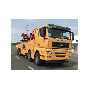 Made by large and heavy manufacturers tow road recovery wrecker towing truck