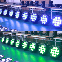 Par LED para Exteriores IP65 de 12x18w RGBAW UV, Inalámbrico, con Batería, Wifi, Resistente al Agua