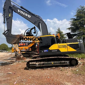 Excavatrice sur chenilles Volvo EC350D d'occasion de haute qualité 35TON équipement lourd d'occasion avec composants de base de moteur Kubota - Product Image 1