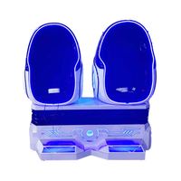 Chaise VR Egg, simulateur de réalité virtuelle 9D, deux places, avec lunettes 3D, machine de jeu d'arcade pour équipement de parc à thème