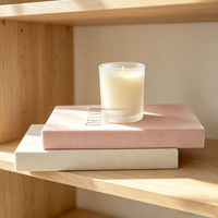 Boîte de rangement décorative pour table basse, en velours rigide, avec estampage à chaud, taille personnalisée, pour étagère et serre-livres