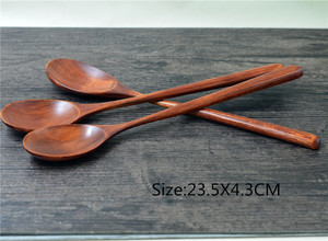 Cucchiaio per cena a buon mercato con manico lungo in <span class=keywords><strong>legno</strong></span> - Product Image 6