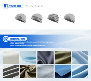 Sottocasco per Moto <span class=keywords><strong>di</strong></span> Alta Qualità con Logo Personalizzato, Traspirante, in <span class=keywords><strong>Seta</strong></span> Ghiaccio, per Ciclismo, Corsa e Sport - Product Image 5
