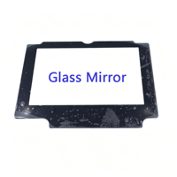 Lentille d'écran en verre plastique CTHTBZ pour Gameboy Advance SP GBA SP avec adhésif
