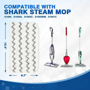 Remplacement de tampons de vadrouille à vapeur en microfibre pour requin S1000 M11 M01 D01 D11 P2 S1000 S1000A pièces de tissu de vadrouille à vapeur - Product Image 2