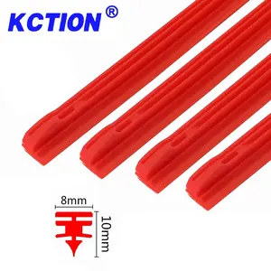 KCTION Penjualan Terbaik dari Pabrik Korea Grosir Universal U Hook Wiper Blade Hybrid Wiper Berwarna Silikon Refill