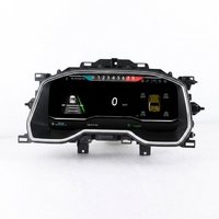 Écran LCD numérique HD-Visual 12,3 pouces pour tableau de bord, mise à niveau directe TPMS pour VW Sagitar 19-20 (Noir) Matériau plastique Garantie 1 an