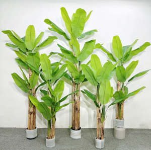 Árbol de Plátano Artificial de Diseño Popular para Decoración Interior, Simulación de Planta Viva, Venta Caliente de Fábrica de Paisajismo - Product Image 2