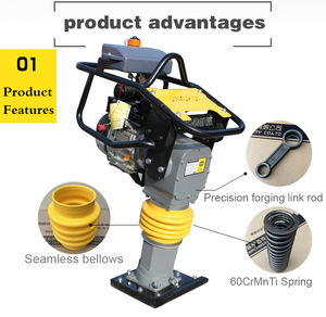 Высококачественный портативный строительный бензиновый Вибрационный трамбовщик - Product Image 2