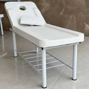 Cama de Masaje Simple, Inclinable, de Acero Inoxidable, para Belleza, Tatuajes, Masajes Corporales y Masajes de Cabeza - Product Image 5