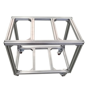 Support de réservoir de poissons de forme personnalisée pour bricolage série 6000 <span class=keywords><strong>profilé</strong></span> en <span class=keywords><strong>aluminium</strong></span> à fente en T présentoir d'aquarium avec service de coupe par flexion - Product Image 4