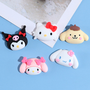Decoraciones de resina EVA de Kuromi, My Melody, Cinnamoroll y Hello Kitty para fundas de teléfono, horquillas, tazas y pegatinas. - Product Image 2