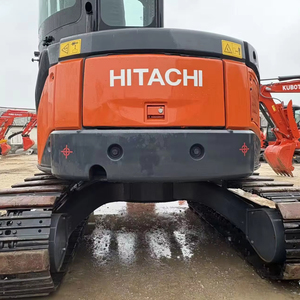 Miniexcavadoras Hitachi usadas de 5t y 6t con certificación CE, entrega rápida, excavadoras de cadenas Hitachi Zx55 y 60 usadas en venta. - Product Image 4