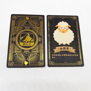 Gioco di Carte 'Friends Ask the Question Catch the Mole', Carte Stampabili, Giochi Do or Dare, Personalizzabile, Carte da Tavolo 'The Werewolf Killed' - Product Image 3