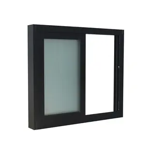 Ventanas de impacto de aluminio, resistente a impactos, a precio barato, de EE. UU., Canadá